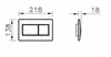 Vitra Norm L-Box 9773B099-7207 Инсталляция с унитазом, клавиша хром