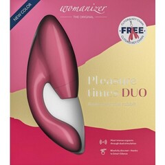 Бесконтактный клиторальный стимулятор Womanizer Duo розовый