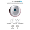 ArtCeram FLV006 17 00 ArtCeram FILE 2.0  Унитаз подвесной ТУРБО СМЫВ THE.REEL, 36х52 см, с креплениями, цвет черный матовый SANIGLAZE