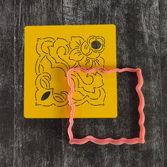 Трафарет узор №12