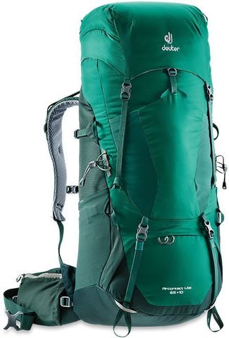 Картинка рюкзак туристический Deuter Aircontact Lite 65+10 Alpinegreen-Forest - 1