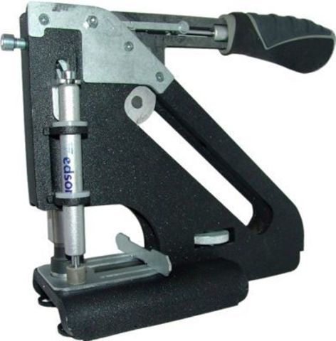 Пресс для установки люверсов Grafalex AL с насадкой на 12 мм, пробивка штоком