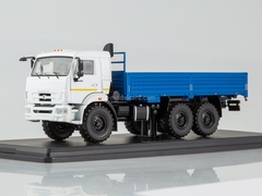 KAMAZ-43118 6x6 flatbed truck blue 1:43 Start Scale Models (SSM)