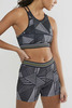 Комплект для бега Craft Lux Black женский - топ, шорты