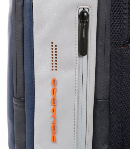 Рюкзак мужской Piquadro Urban, синий/серый, кожа натуральная (CA4818UB00/BLGR)