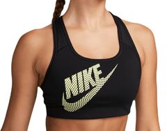 Бюстгальтер спортивный Nike Swoosh Medium-Support Non-Padded Dance Sports Bra - black