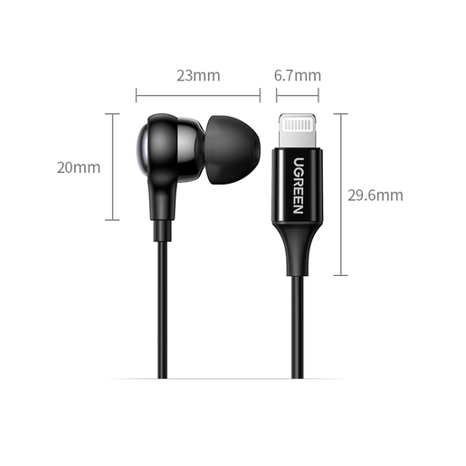 In ear headphones lightning connector hotsell