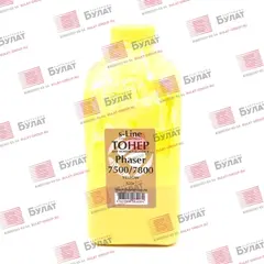 Тонер с девелопером БУЛАТ s-Line Phaser 7500 для Xerox Phaser 7500, Phaser 7800 (Жёлтый, банка 325 г)