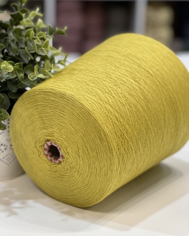 Меринос 50% c низкопилингуемым акрилом 50% E. MIROGLIO Australia 1400 банановый 1. Колор 47S