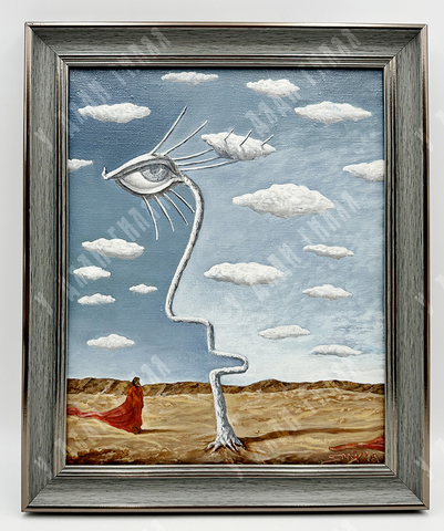 Серебряков М. Н. Полдень. Профиль. Холст, масло.