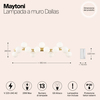Настенный светильник Maytoni Dallas MOD547WL-13BS