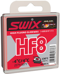 Парафин Swix HF08X-4 Red +4C/-4C 40гр