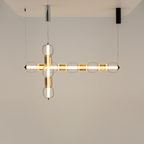 Подвесной светодиодный светильник Maytoni Ritmo MOD381PL-L45B3K