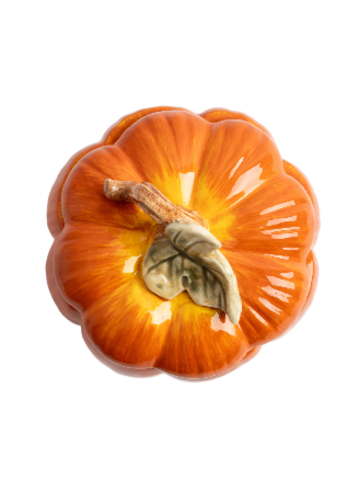 Емкость для хранения Bright pumpkin Тыква, 1300 мл - Оранжево-зеленый - купить 2
