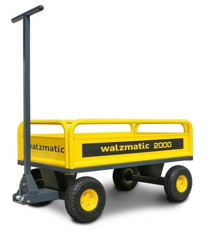 Тележка с поворотной осью Walzmatic 2000. Пенополиуретановые колеса
