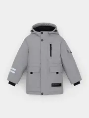 куртка  для мальчика  ВК 36105/2 ГР (128-158)