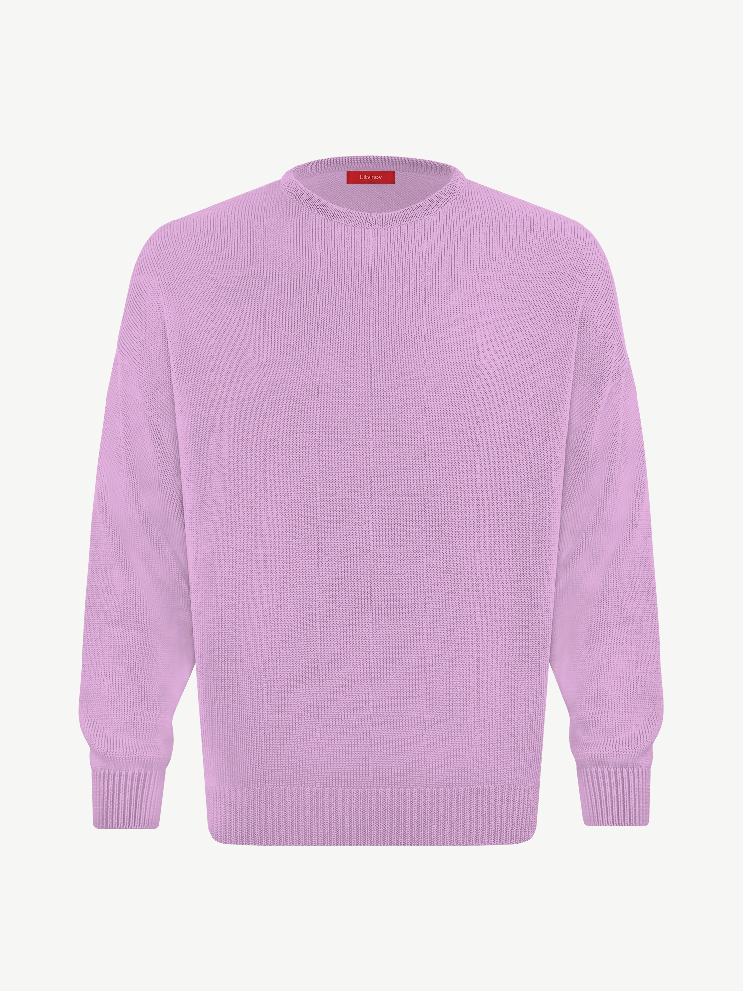 Джемпер оверсайз из экохлопка