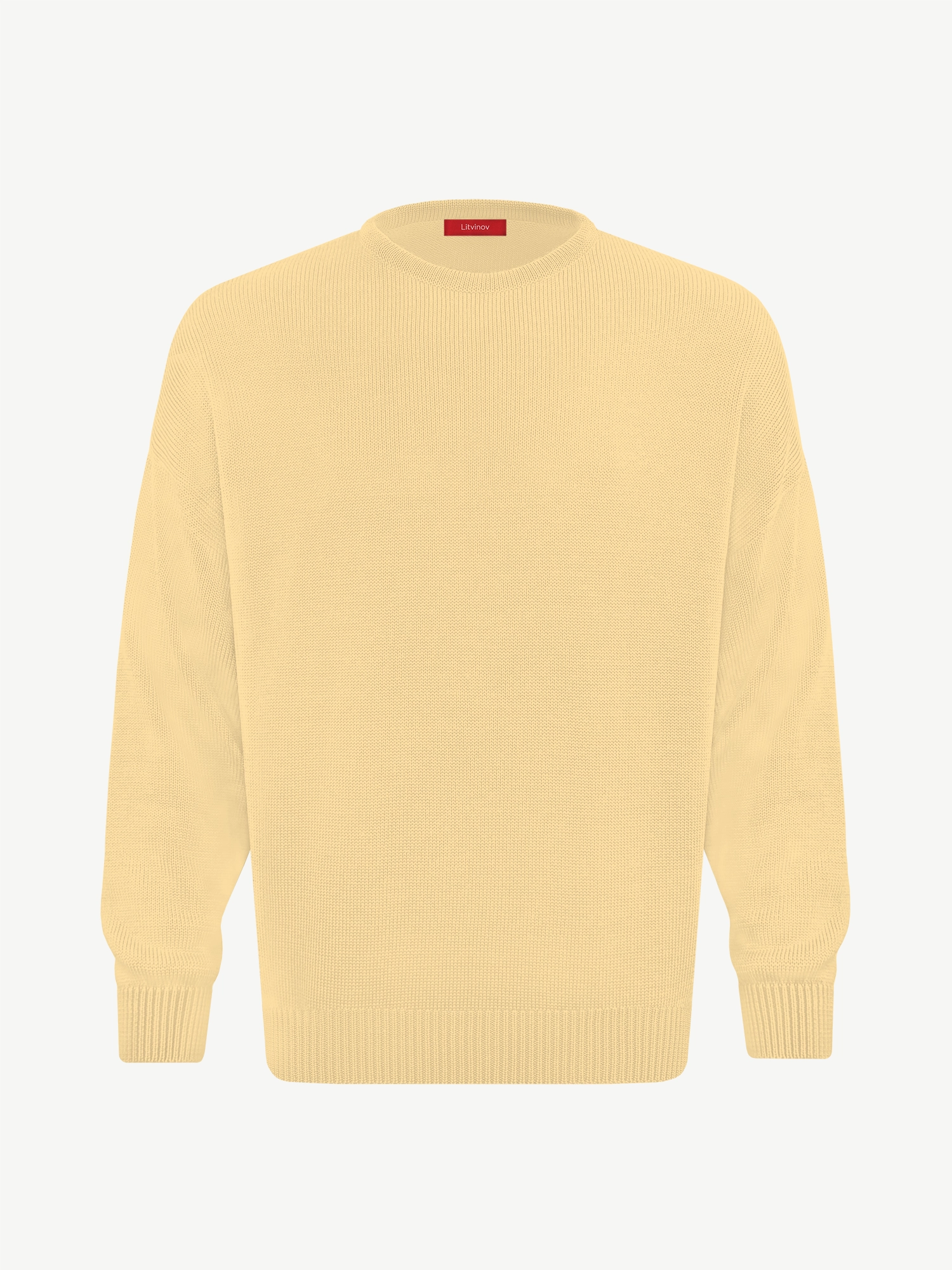 Джемпер оверсайз из мягкой шерсти