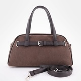 Сумка Саломея 361 эко-замша шоколад