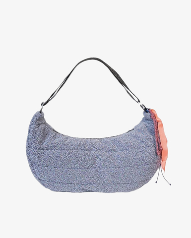 Сумка Aika Bags Долька Макси из барашков мышка с серым