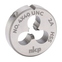 Плашка №4 -40-UNC DINEN22568 HSS 2A 60° 20x5мм NKP 245004N