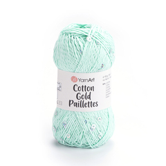 Пряжа YarnArt Cotton Gold Paillettes (7112)