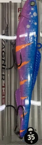 Воблер FA Relax Wagner Vib 135 V02  (тип: ратлин, плавучесть: тонущий, длина: 13.5 см., вес: 35г.)