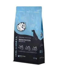 ENSO DF Monoprotein сухой корм для взрослых сред/круп собак белая рыба/брокколи 2,5 кг