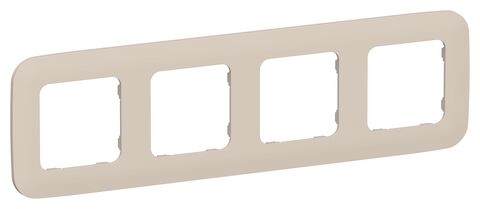 FLITE Рамка 4-мест. РУ-4-А-ФлЛ льн. IEK