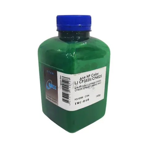 Тонер IMEX TMC040 Polyester голубой для HP CP 3525, 3530, 4025, 4525, M551. 140 гр. Silver ATM
