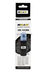 Контейнер с чернилами Hi-Black (HB-103BK) для Epson L3100/3101/3110/3150, C13T00S14A, Bk, 70ml
