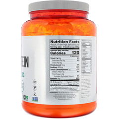 Now Foods, Спортивная серия, гороховый протеин, без добавок, 907 г