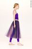 Colour rehearsal tulle skirt | violet