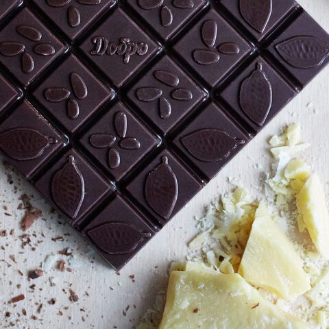 Шоколад ЭКСТРАгорький, 90% какао, на финиковом пекмезе