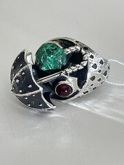 Зонтик (кольцо из серебра)