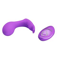 Фиолетовый стимулятор G-точки Idabelle - 10,1 см. - 