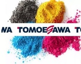 Комплект глянцевого тонера Tomoegawa для принтеров OKI. CMYK 4x1 кг