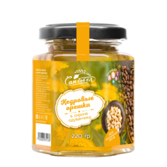 Кедровый орех в сиропе из одуванчика 220 г Сам бы ел