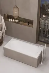 Ванна акриловая APPOLO SUPREME прямоугольная 180*80 с ножками