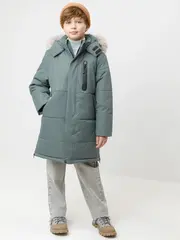 пальто  для мальчика  ВК 36110/2 ГР