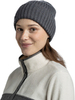 Картинка шапка вязаная Buff Knitted Erviny Grey Heather - 3