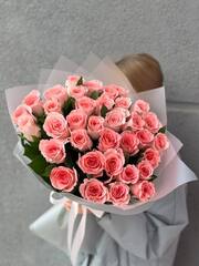 Букет из 35 роз Мандала 60см Акция