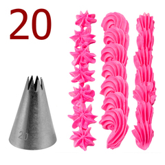 Насадка кондитерская № 20, Китай