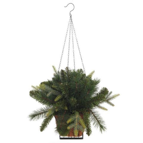 Кашпо хвойное, 92вет., L47 W47 H74 см