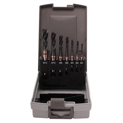 Набор метчиков машинных M3 -M12 HSSE-TiALN DIN371/376 (Винт., C/2,5P, R35) 7пр Ruko 245069RO