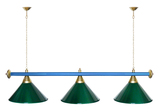 Лампа STARTBILLIARDS 3 пл. (плафоны зеленые,штанга золотая,фурнитура золото) фото №24