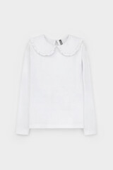 блузка  для девочки  К 302495/белый