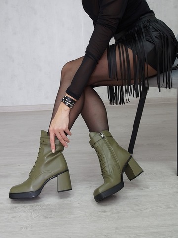 Ботинки женские демисезонные POPULAR FASHION E45B-59JQ
