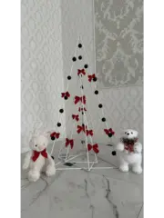 Ёлка новогодняя металлическая для декора