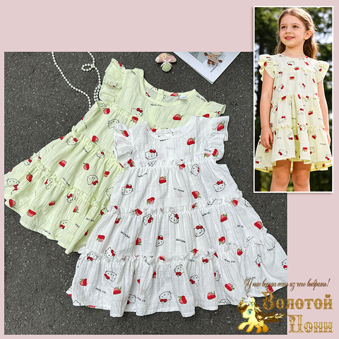 Платье хлопок д (2-6) 260328-PL-108